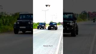 Mahindra Thar top model black colour 🦅💫⚜️ trending shortvideo youtubeshort video viralstatus [upl. by Ivey782]