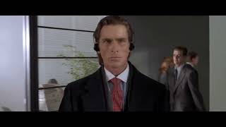 Patrick Bateman Office Walk Scene  American Psycho [upl. by Bettencourt340]