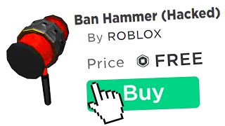 This Roblox Item BANS You [upl. by Kariv]