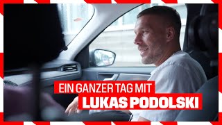 EIN TAG mit LUKAS PODOLSKI  FC Inside  ABSCHIEDSSPIEL  1 FC Köln [upl. by Silvie]