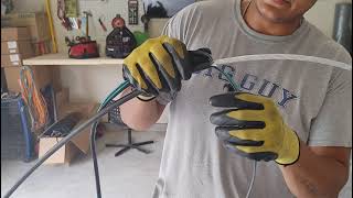 Fiber Optic Splicing OSP cable prep step by step [upl. by Brag596]