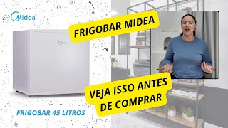 FRIGOBAR 45 LITROS MIDEA  NÃO COMPRE ANTES DE VER ESTE VÍDEO [upl. by Nymzaj51]