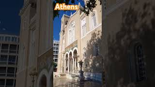 Athens greece grecia gréciaantiga athens athenas church [upl. by Knowlton]