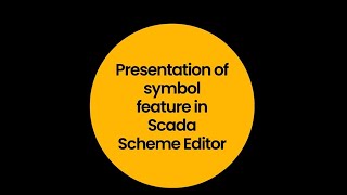 Tutorial Rapid Scada Scheme Editor  Symbols [upl. by Wanids323]