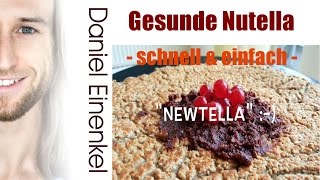 Soul2Body  Rezept Gesunde Nutella schnell einfach vegan amp glutenfrei ✓ [upl. by Irual]