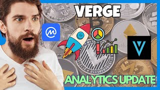 Verge Token Analytics  Verge crypto  XVG coin New Altcoin [upl. by Naitirb583]