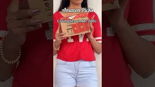 Amazon Picks Cosmetics under 200khadinaturalfacescanadareneecosmeticsdiscountyoutubeviral [upl. by Ateloiv]