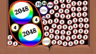 🎯 Surround and Merge jelly 2048 🆚 thief puzzle help me 2048 Gameplay part 18 [upl. by Bengt]