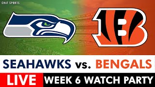 Seahawks vs Bengals Live Streaming Scoreboard Free PlayByPlay Highlights  NFL Week 6 [upl. by Fonz]