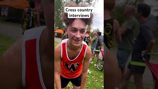 Cross country goes CRAZY 😱 running crosscounty funny [upl. by Ahsirkal]