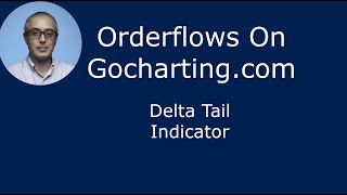 Gocharting Delta Tail Indicator Orderflows Trader [upl. by Marleah]