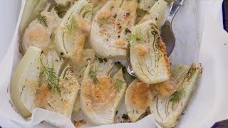 FINOCCHI GRATINATI  RICETTA FACILE E VELOCE Chiarapassion [upl. by Yelyab]