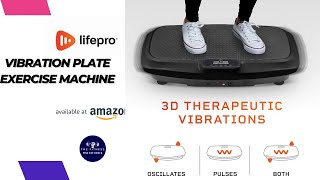 vibration Exercise machine by lifePro [upl. by Zulch]