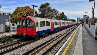 First Person Journey Piccadilly Line 1973 Tube Stock Acton Town to Alperton 29th December 2023 [upl. by Viviyan]