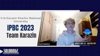 SolBridge IBPC 2023 Team Introduction V N Karazin Kharkiv National University [upl. by Deloris524]