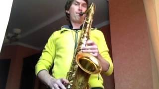 Corcovado tenor sax [upl. by Ahtel]