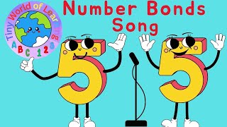 Toddler Counting Song  Best Number Bonds Song  Toddler Learning Video Adding amp Counting [upl. by Laverne]