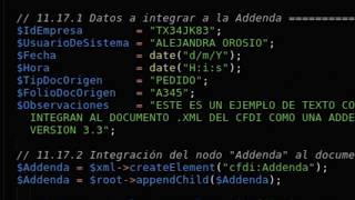 CFDI 33 con Addenda [upl. by Ahselet]