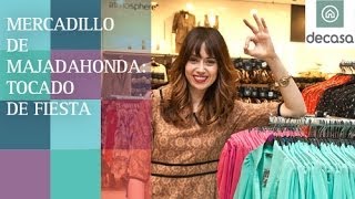 Mercadillo de Majadahonda en busca de tocado para un look de fiesta  Moda reto [upl. by Athalie]