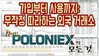 무작정 따라하는 외국 코인 거래소 Poloniex 가입 및 사용 방법 [upl. by Elvia]