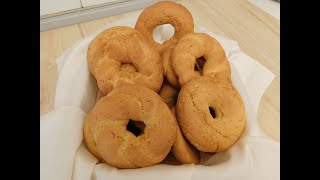 TARALLI DOLCI PERFETTI PER LA COLAZIONE 😋 Buonissimi Veloci e Facili da Fare [upl. by Jill]