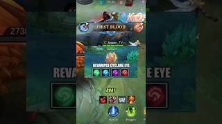 Fitur Baru Cyclone Eye Revamp okamisan mobilelegends mlbb mobilelegend shorts [upl. by Masry]