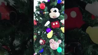 Nuestro Arbolito de navidad de Mickey Mouse y Minnie mouse [upl. by Mian184]