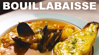 Bouillabaisse — Frenchy fish stew with croutons and rouille [upl. by Sivia]