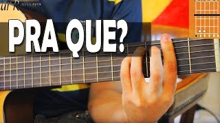 Aula de Violão GOSPEL PRA QUE Voz da Verdade  para INICIANTES [upl. by Ogden]