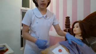 COLOSTOMY CARE  Grand Return Demonstration  NURSING SKILLS DEMONSTRATION [upl. by Bamby]