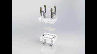 CF042 FORWARD OSMOSIS CLEAR CAST ACRYLIC CELL ASSEMBLY [upl. by Stucker]