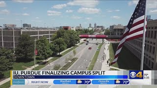 IUPUI splitting the plans are finalizing in Indianapolis [upl. by Lybis]