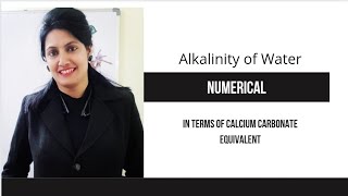 Alkalinity Of Water Numerical In terms of calcium carbonate equivalent [upl. by Attolrac496]