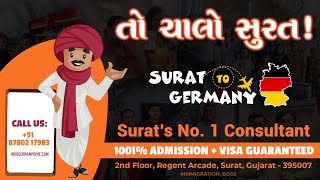 GERMAN STUDENT VISA IN JUST 1 month  SURAT’S NO 1 CONSULTANT  SURAT TO GERMANY WITH PRIVESH [upl. by Yraek]