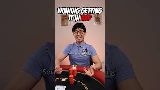 losing getting it in good vs winning getting it in bad poker comedy sketch howtoplaypoker [upl. by Suzann]