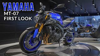 FIRST LOOK  NEW 2025 Yamaha MT07 Finally Introduced  The 2025 Yamaha MT07 Detailed Overview [upl. by Amjan]