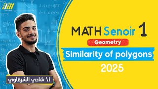 math secondary 1 first term 2025  شرح درس similarity of polygons  geometry [upl. by Hiltner]