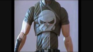 MARVEL LEGENDS PUNISHER WALMART EXCLUSIVE ACTION FIGURE VIDEO REVIEW [upl. by Eden]