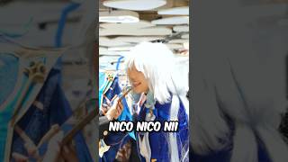 Nico nico nii    cosplaykawaii cosplayanime cosplaymobilelegend [upl. by Mide478]