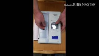 Loading Paper  Mortara Eli 230 ECG Machine [upl. by Ahsinom]