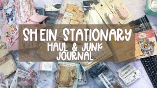 Shein Stationary Sticker Scrapbook Haul  Junk Journal  LynnerDesigns  Lynner Designs [upl. by Laura749]