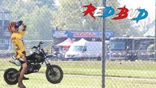 Terrible Crash at RED BUD MX Race Weekend [upl. by Alek]