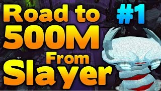 Runescape  Road to 500M From Slayer  Episode 1 [upl. by Norrad]