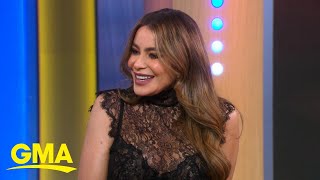 Sofia Vergara talks new show Griselda [upl. by Ecikram671]