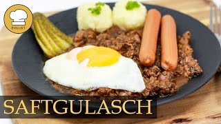 Wiener SAFTGULASCH quotKutscherartquot  extrem lecker [upl. by Ardiedak789]