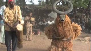 African Art Mask Performances in the Winiama Village of Ouri Burkina Faso 2007 [upl. by Jim]