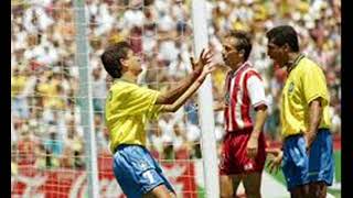 Brasil 1 x 0 EUA Copa 94 Rádio Globo Narração José Carlos Araujo [upl. by Anotyad31]