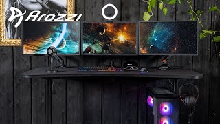 Arozzi Arena Gaming Desk [upl. by Nrevel672]