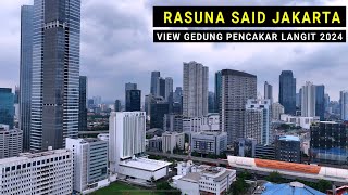 Epicentrum Rasuna Said Jakarta view Gedung Pencakar Langit Mewah di Kota Jakarta [upl. by Agnesse]