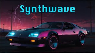 Lightning Synthwave Night Playlist  Cyberpunk  Space Electronic Drive Synthwave Chill [upl. by Irtimid287]